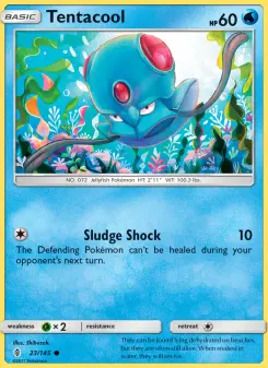 Pokémon-Karte Tentacool 023/145