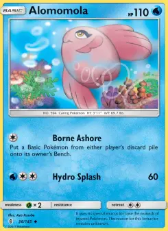 Pokémon-Karte Alomomola 036/145