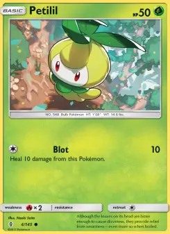 Pokémon-Karte Petilil 004/145