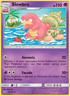 Pokémon-Karte Slowbro 049/145