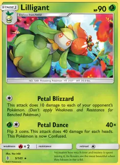 Pokémon-Karte Lilligant 005/145