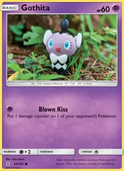Pokémon-Karte Gothita 052/145