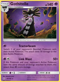Pokémon-Karte Gothitelle 054/145