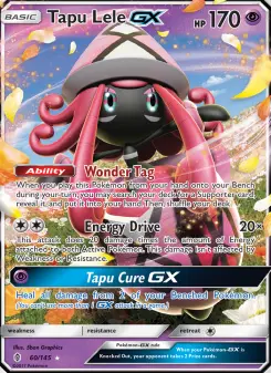 Pokémon-Karte Tapu Lele GX 060/145