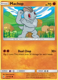 Pokémon-Karte Machop 062/145