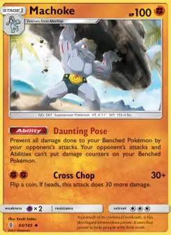 Pokémon-Karte Machoke 064/145