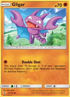 Pokémon-Karte Gligar 067/145