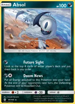 Pokémon-Karte Absol 081/145