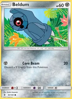 Pokémon-Karte Beldum 083/145