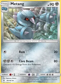 Pokémon-Karte Metang 084/145