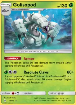 Pokémon-Karte Golisopod 009/145