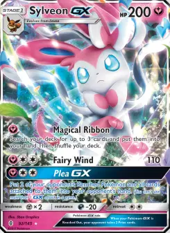 Pokémon-Karte Sylveon GX 092/145