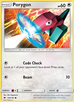 Pokémon-Karte Porygon 103/147
