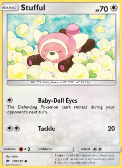 Pokémon-Karte Stufful 110/147