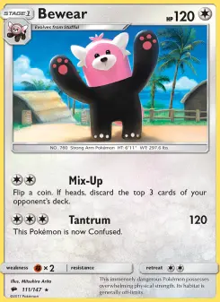 Pokémon-Karte Bewear 111/147