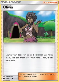 Pokémon-Karte Olivia 119/147