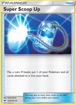 Pokémon-Karte Super Scoop Up 124/147