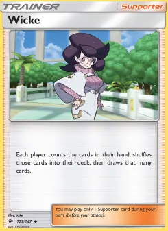 Pokémon-Karte Wicke 127/147