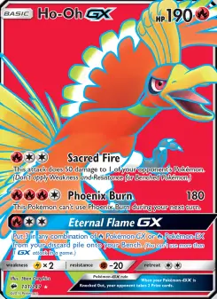 Pokémon-Karte Ho-Oh GX 131/147