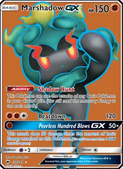 Pokémon-Karte Marshadow GX 137/147