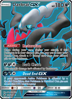Pokémon-Karte Darkrai GX 139/147