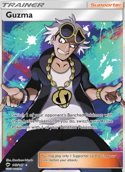 Pokémon-Karte Guzma 143/147