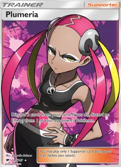 Pokémon-Karte Plumeria 145/147