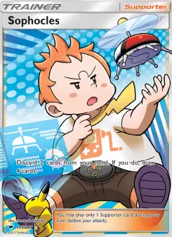 Pokémon-Karte Sophocles 146/147
