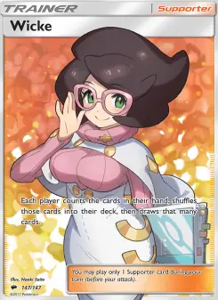 Pokémon-Karte Wicke 147/147