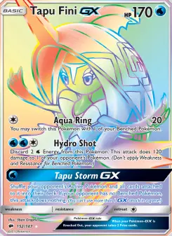 Pokémon-Karte Tapu Fini GX 152/147