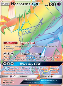 Pokémon-Karte Necrozma GX 153/147