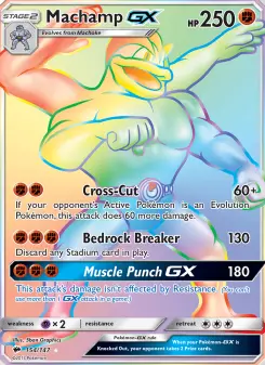 Pokémon-Karte Machamp GX 154/147