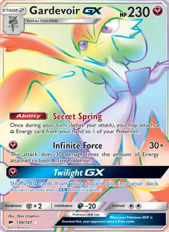 Pokémon-Karte Gardevoir GX 159/147
