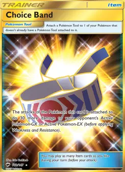 Pokémon-Karte Choice Band 162/147