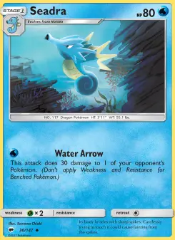 Pokémon-Karte Seadra 030/147