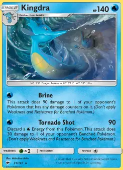 Pokémon-Karte Kingdra 031/147