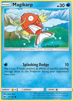 Pokémon-Karte Magikarp 032/147