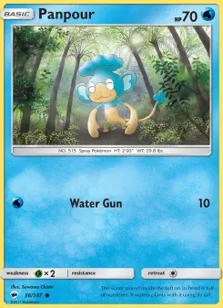 Pokémon-Karte Panpour 036/147
