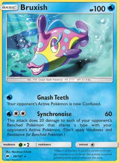 Pokémon-Karte Bruxish 038/147