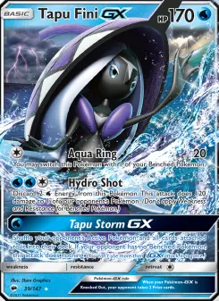 Pokémon-Karte Tapu Fini GX 039/147