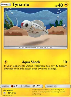Pokémon-Karte Tynamo 044/147