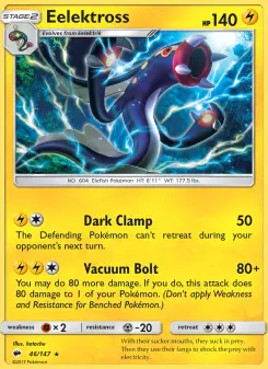 Pokémon-Karte Eelektross 046/147