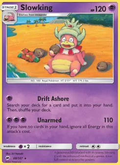 Pokémon-Karte Slowking 048/147