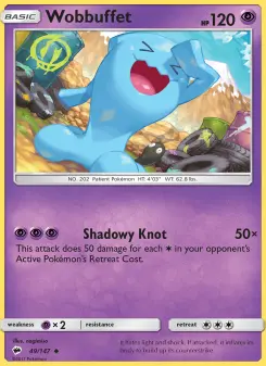 Pokémon-Karte Wobbuffet 049/147