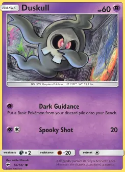 Pokémon-Karte Duskull 051/147