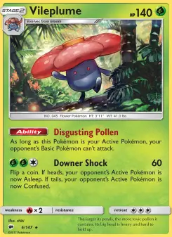 Pokémon-Karte Vileplume 006/147