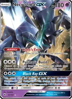 Pokémon-Karte Necrozma GX 063/147