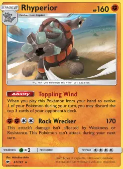 Pokémon-Karte Rhyperior 067/147