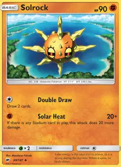 Pokémon-Karte Solrock 069/147