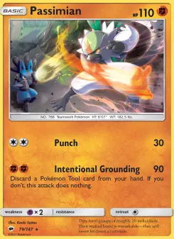 Pokémon-Karte Passimian 079/147